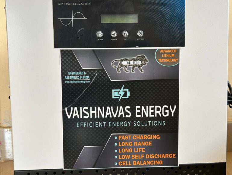 1kVA Inverter + Battery